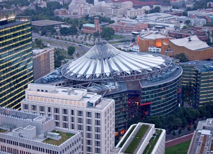 Сони-Центр в Берлине